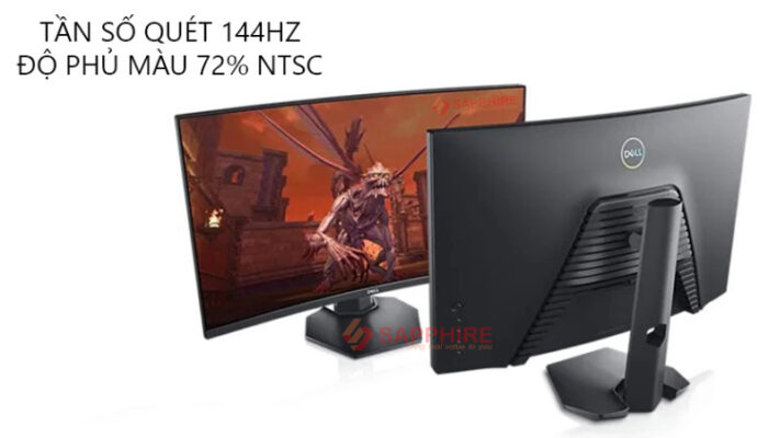 Màn hình Dell S2721HGF VA FHD 144Hz 1ms G-Sync/Freesync Gaming